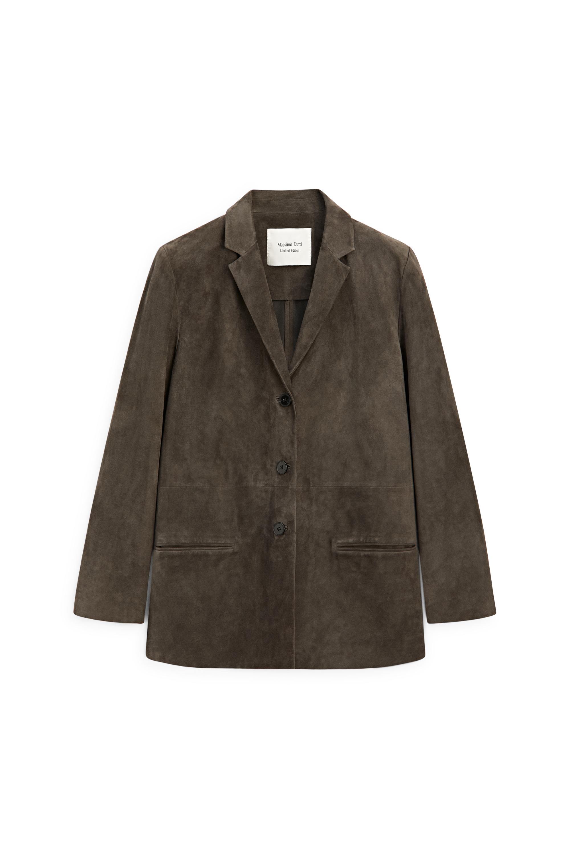 100% suede leather blazer - LIMITED EDITION